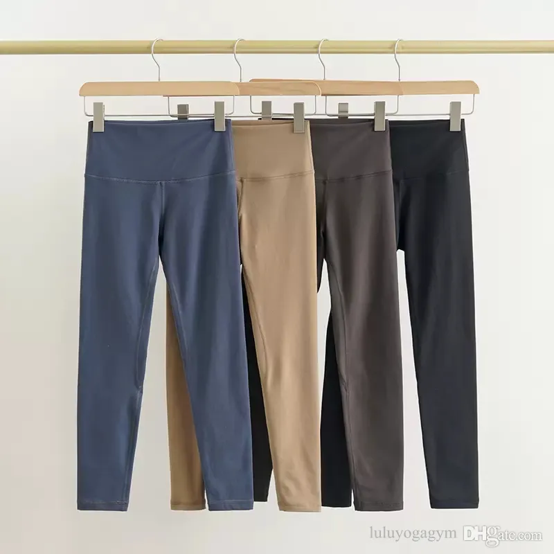 Luluwomen Pantaloni da yoga Capispalla da donna Abbigliamento sportivo da corsa aderente Pantaloni da fitness per il sollevamento dell'anca a vita alta