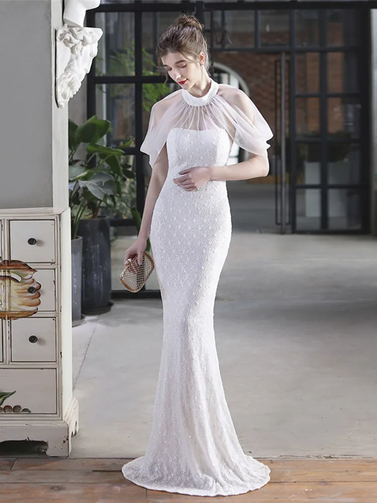 Plus size Dresses Luxury Evening Dresses Mermaid Dress Woman Long Wedding Party Dress Wholesale Drop 230203