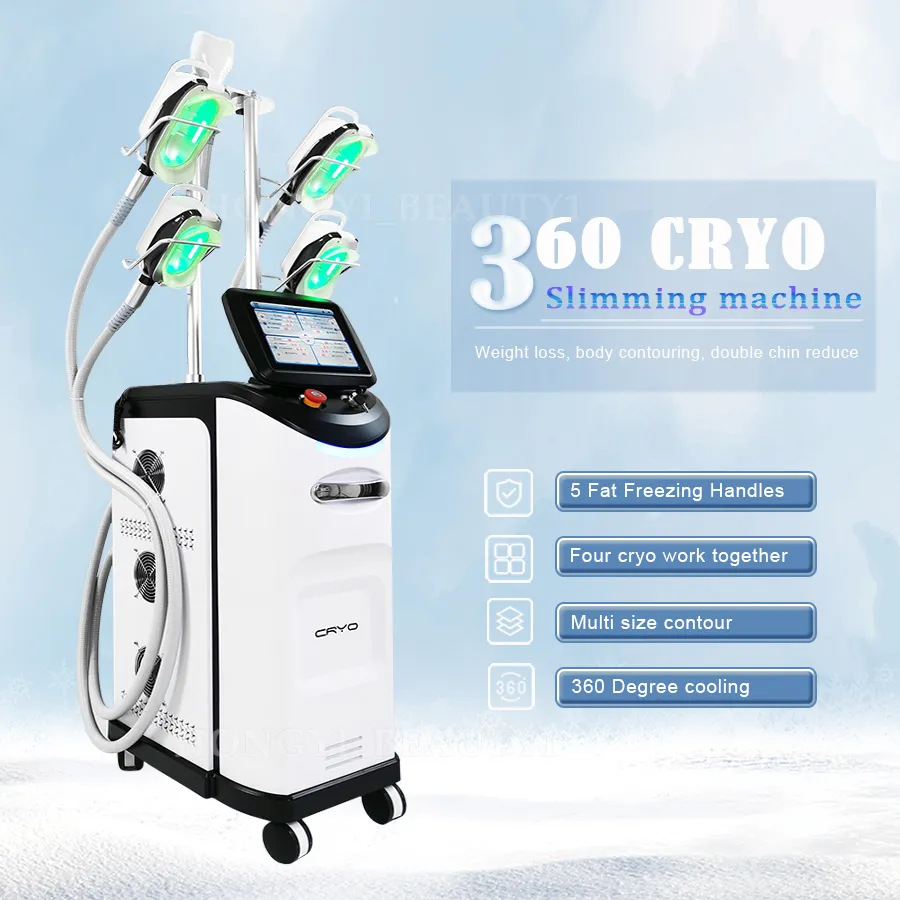 Fat Freezing Machine Freeze Weight Loss Device Cellulite Reduction Body Slimming Cryo Vacuum