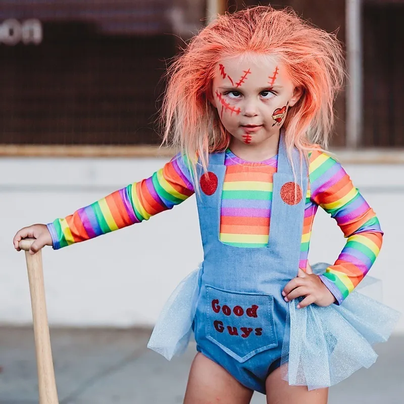 Girls chucky costume online