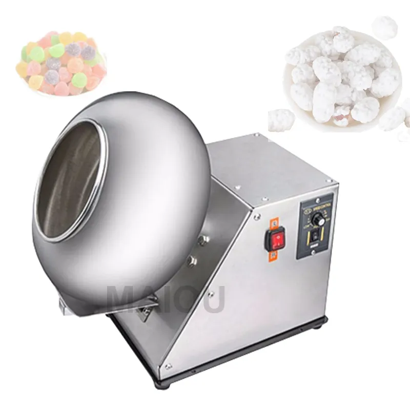 Machine de revêtement de sucre au chocolat, en acier inoxydable, Machine de polissage de bonbons, bonbons au chocolat