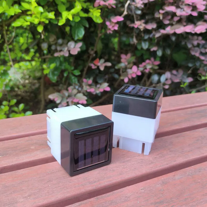 IP44 Waterproof Solar LED Post Lights For Wrought Iron Fencing