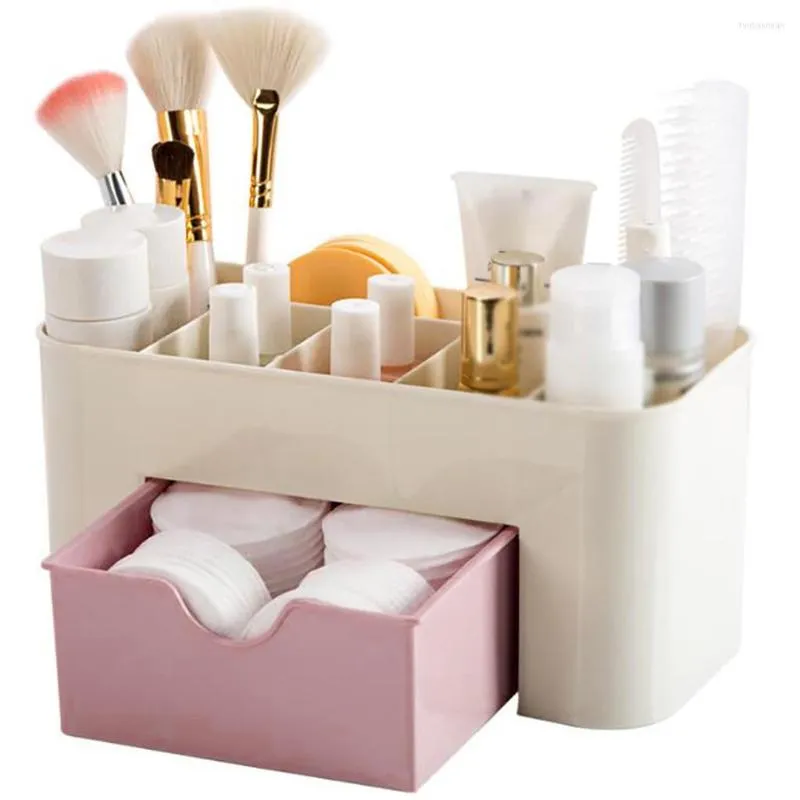 Storage Boxes Desktop Jewelry Cosmetic Box Drawer Separated Dressing Cosmetics Household