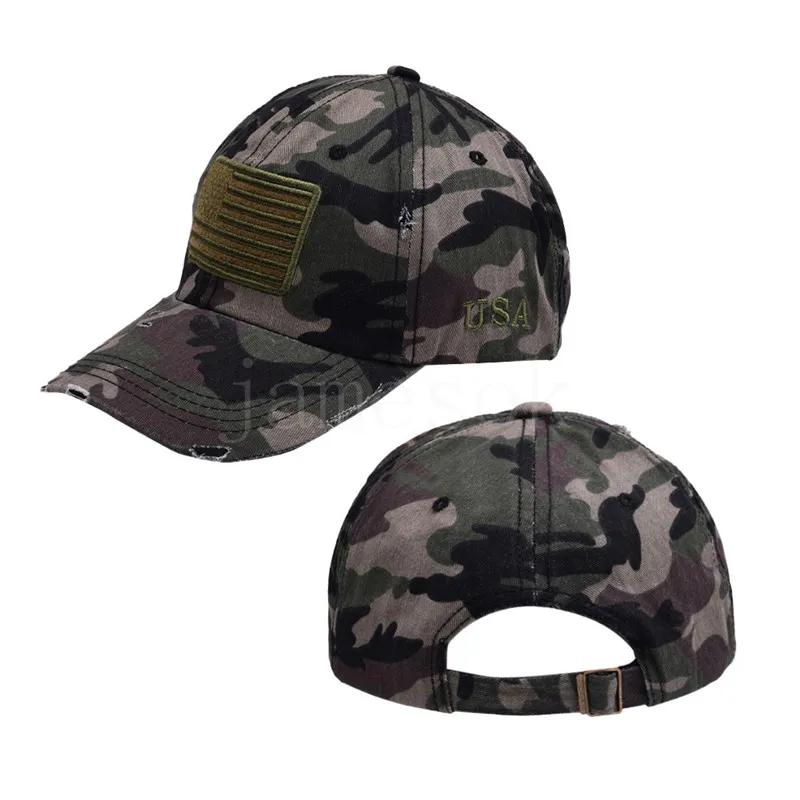 Baseball Caps Embroidered Flag Parent-Child Ponytail Cap Leopard Print Camouflage Ball Caps Summer Sunscreen Monogram Sunshade Hat DF022