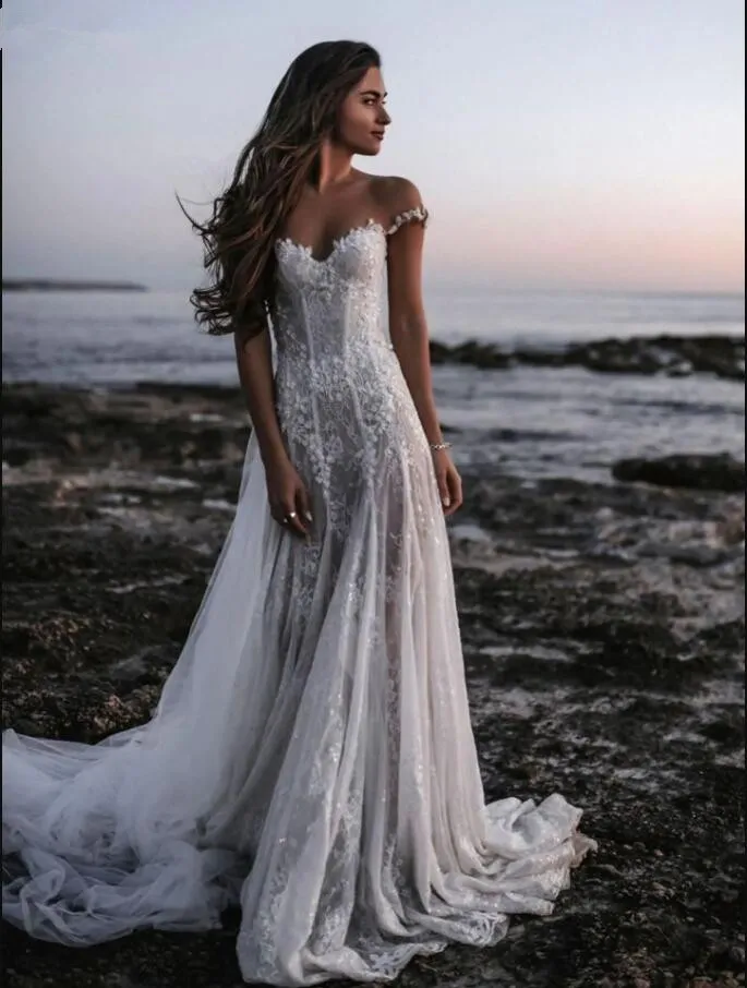 Sexy Sequin Spaghetti Straps V-Neck Lace Up Back Side Slit Mermaid Long Prom Dresses, PD0975 Sexy Sequin Spaghetti Straps V-Neck Lace Up Back Side Slit Mermaid Long Prom Dresses, PD0975