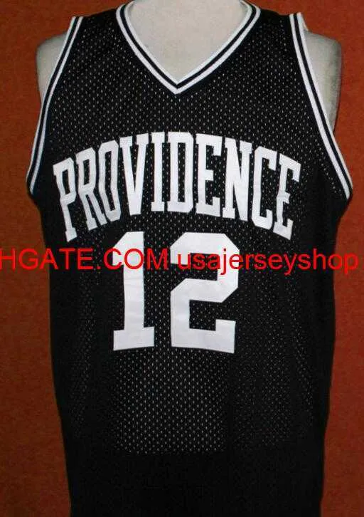 Custom Men Youth women #12 God Shammgod Providencee College Basketball Jersey Size S-4XL 5XL or custom any name or number jersey