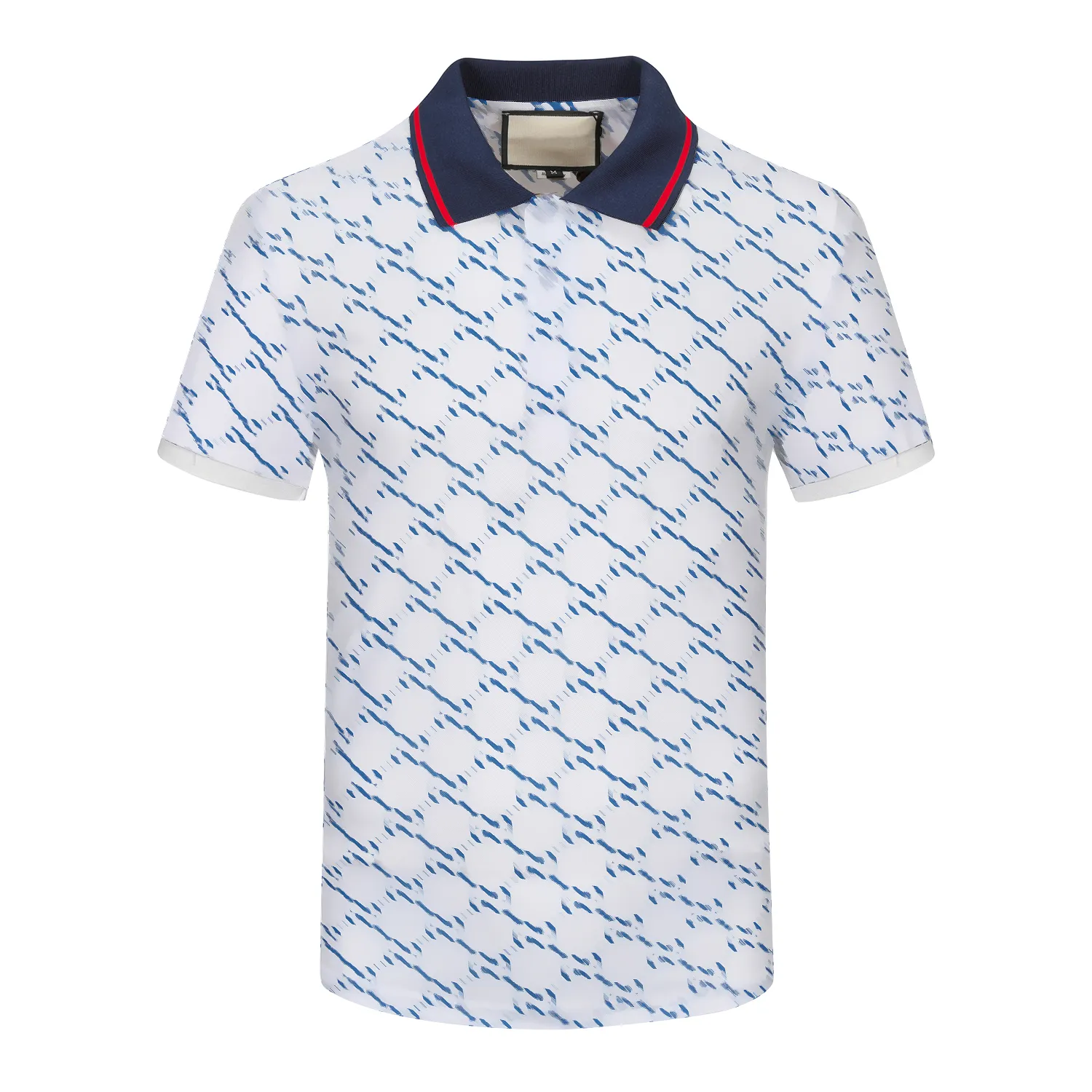 Sommermarkenkleidung Luxus-Designer-Poloshirt Herren Casual Fashion Briefdruck besticktes T-Shirt High Street