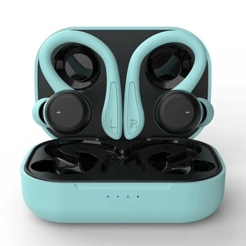 Écouteurs Bluetooth sport étanche TWS Gaming 5.1 véritable sans fil stéréo écouteur crochet d'oreille écouteurs casque