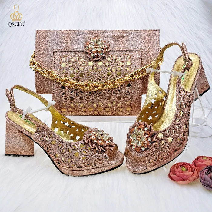 Scarpe eleganti hotsell color oro