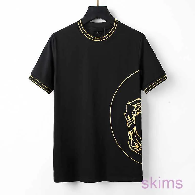 Designer Mens T Shirts Soft Cotton Short Sleeves T-shirts Embroidery Anti Wrinkle Fashion Casual Men's Clothing Apparel Tees