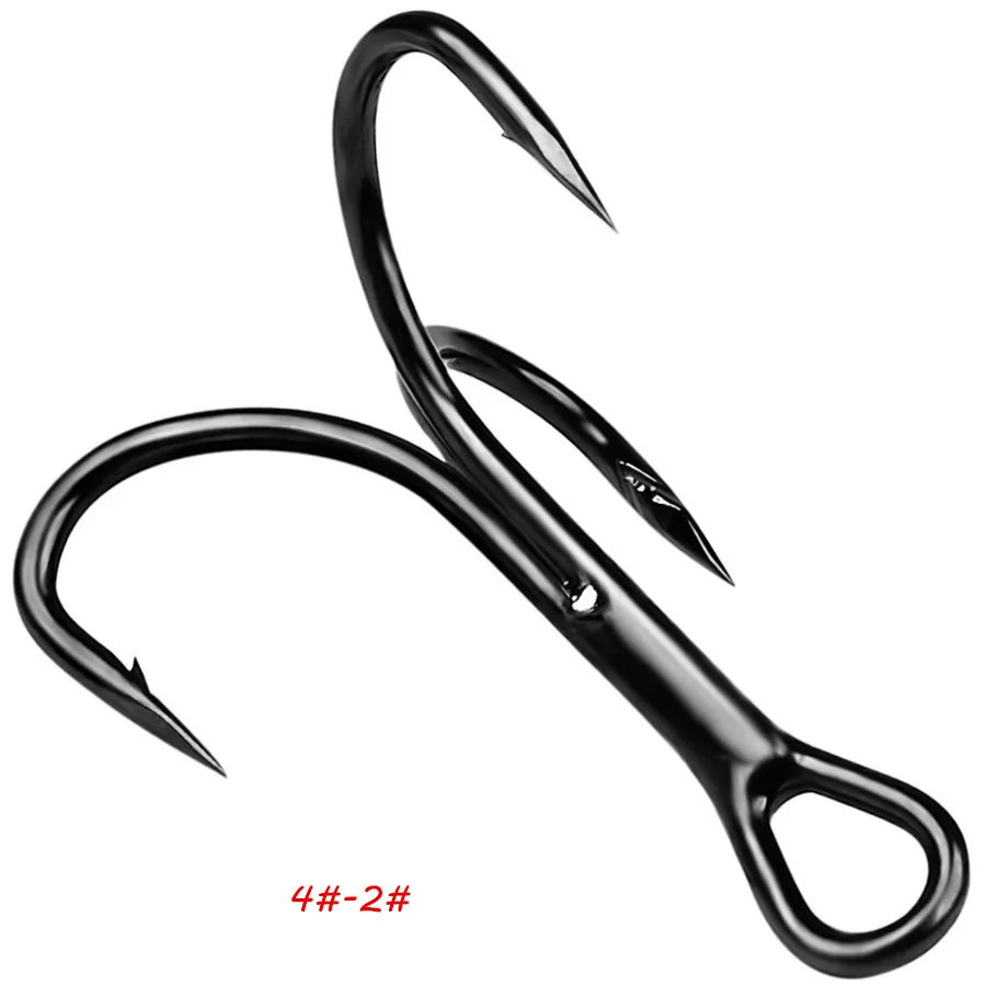 Black fishing hook main image 1