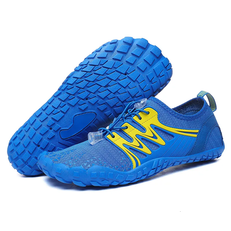 Scarpe da scoglio Outdoor Scarpe da ginnastica unisex da acqua Coppia Estate Spiaggia Aqua Scarpe da trampolino Nuoto Pesca Immersione Pasta per la pelle Scarpe morbide 230203