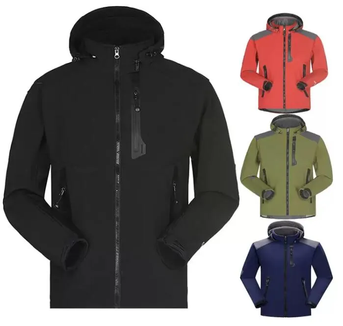 Men Waterproof Breathable Softshell Jackets Mens Outdoors Sports Coats women Ski Hiking Windproof Winter Outwear Soft Shell womens hiking jacket size S-XXL