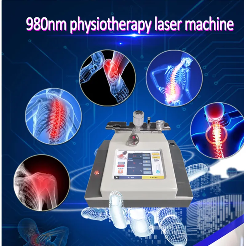 Laser diodowy 980 nm stałego usuwania naczyń laserowych laserowych zaczerwienienie pająka pająka urządzenie do usuwania grzybów