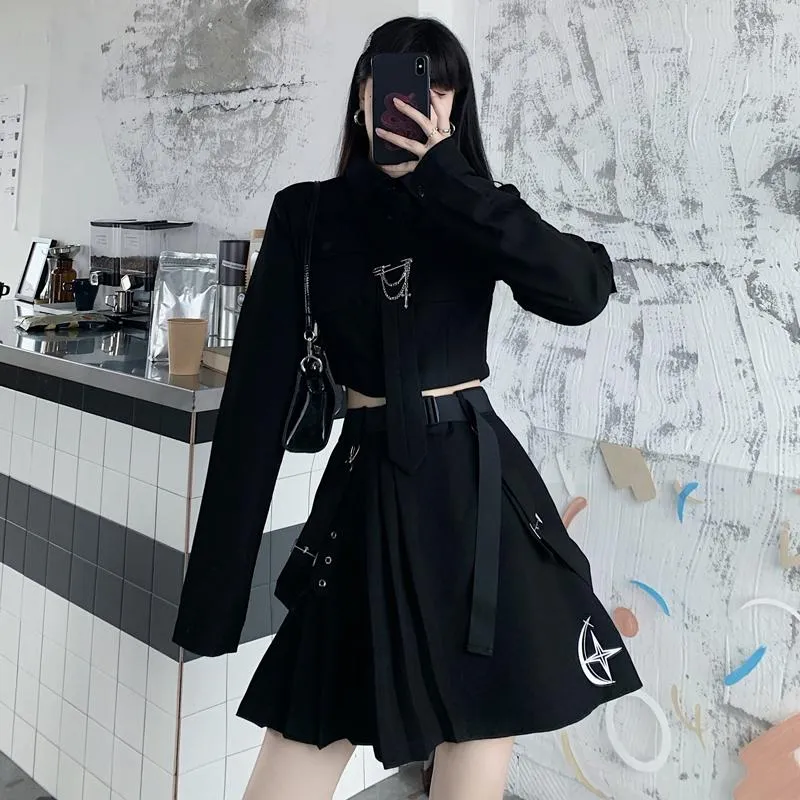 cute grunge dresses Fairy Grunge Corset Mini Dress – MAUVSTUDIO® main image 1