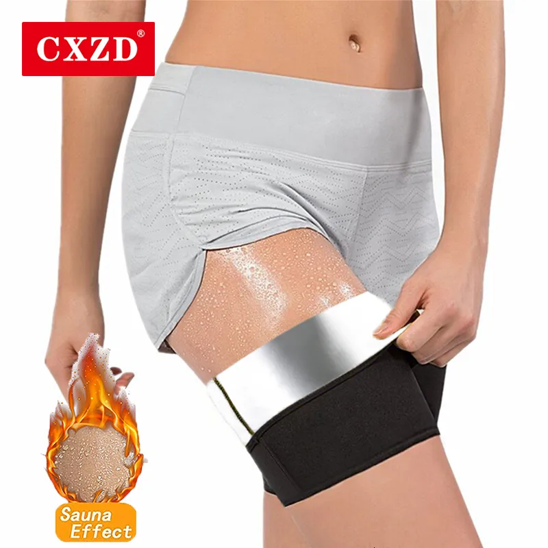 Waist Tummy Shaper CXZD Sauna Slimming Leg Sleeves Body Shaper Trimmer Thigh  Sweat Shapewear Toned Muscles Band Thigh Slimmer Weight Loss 230203 From  Nian06, $9.37