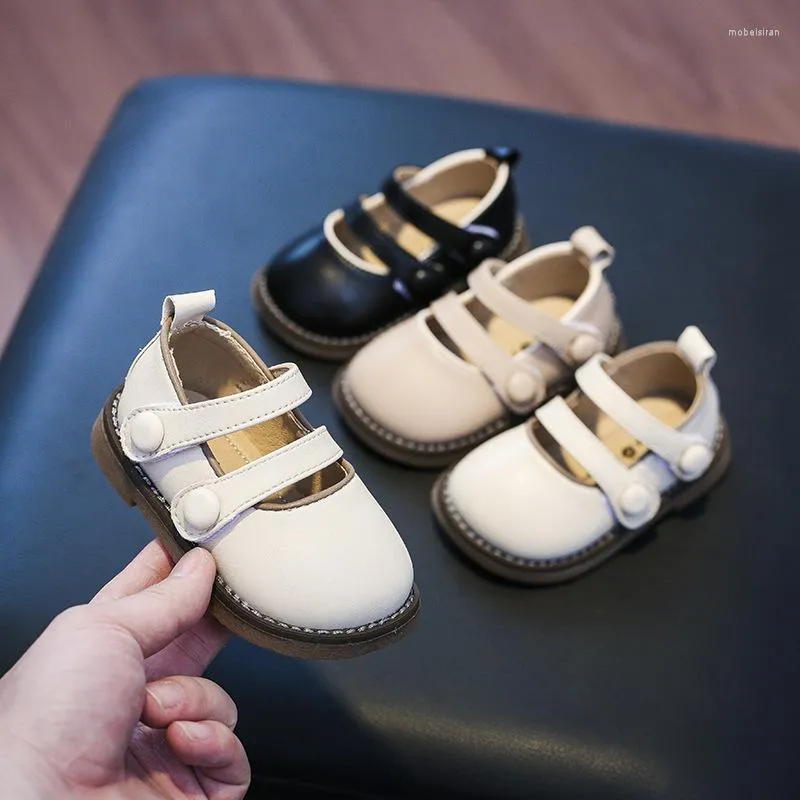 Premiers marcheurs enfant en bas âge en cuir printemps princesse chaussures bébé filles décontracté fond souple doux antidérapant SSP025