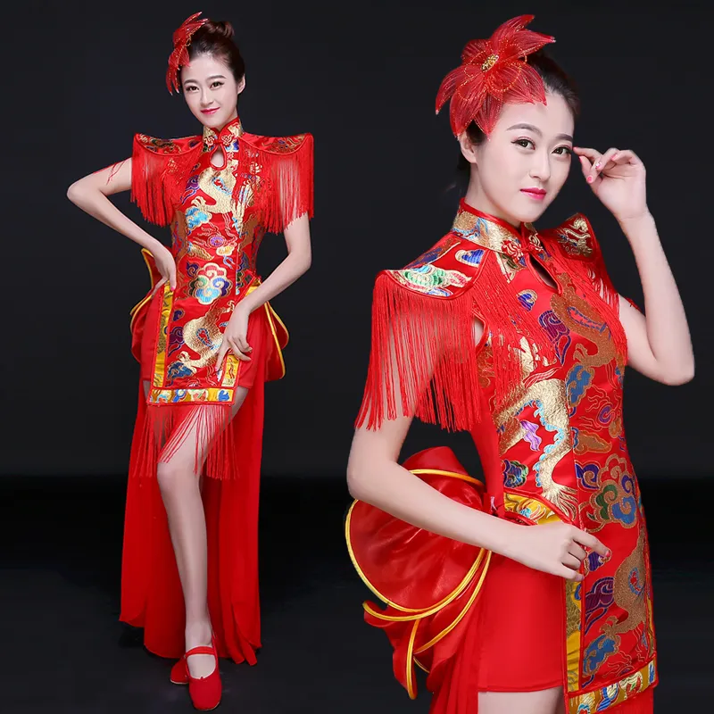 Modern top ethnic costume