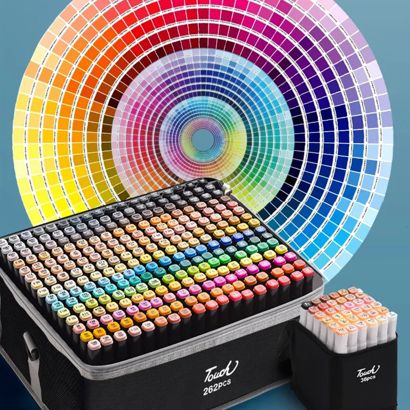 Markers Sketching Markers Double Headed Colouring Markers Oily Drawing