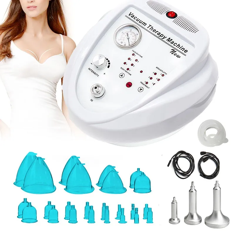 Portable Slim Equipment Sucking Machine 2023 Dernière amélioration du traitement des ventouses sous vide Machine d'agrandissement des fesses sous vide Amélioration des seins