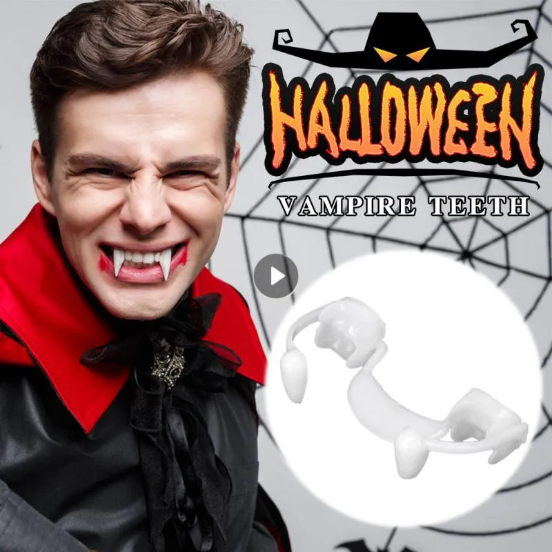 Retractable Halloween Vampire Fangs