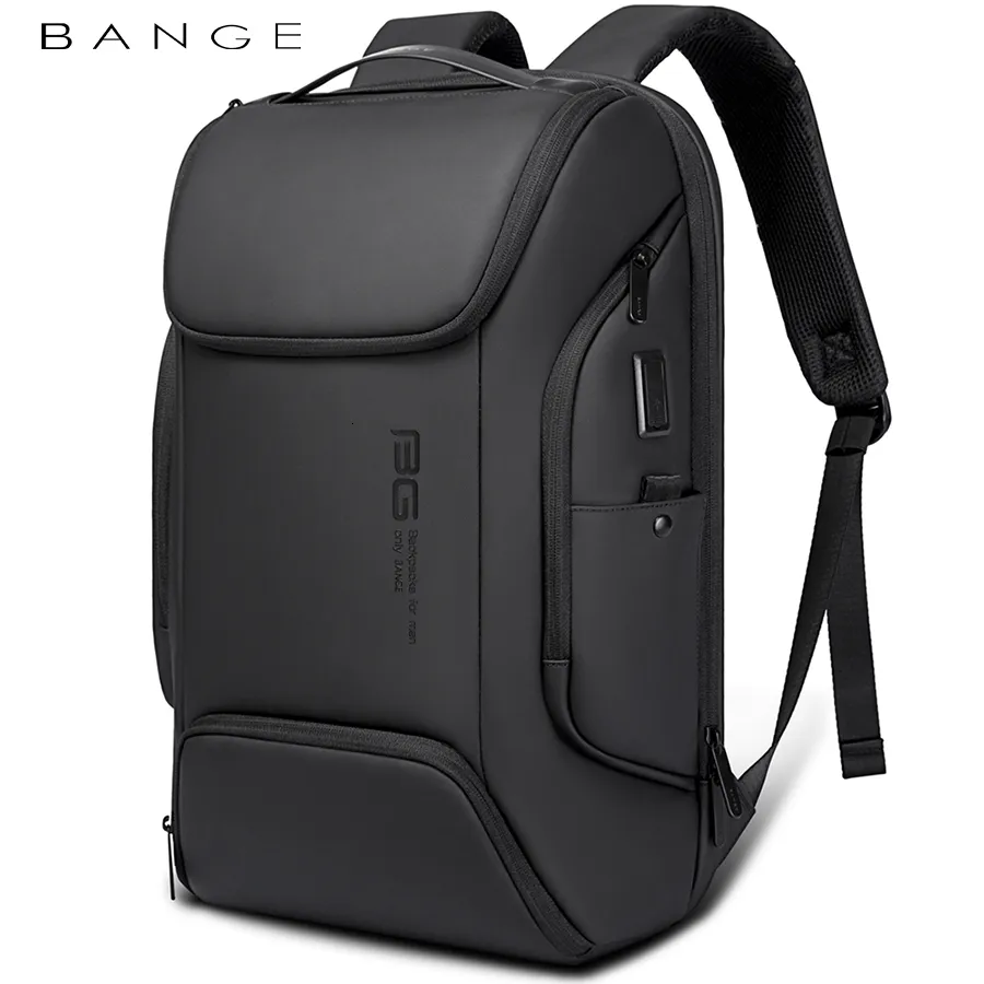Backpack Mens S Business 156 in laptop Fashion Mochila Luxe waterdichte school S Aesthetische USB Travel Bag Man 230204