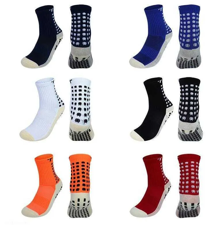 Style 2021 2022 TAPEDESIGN Soccer Socks Warm Men Winter Thermal Football Long Stockings Sweat-absorption Shockproof Running SOCK