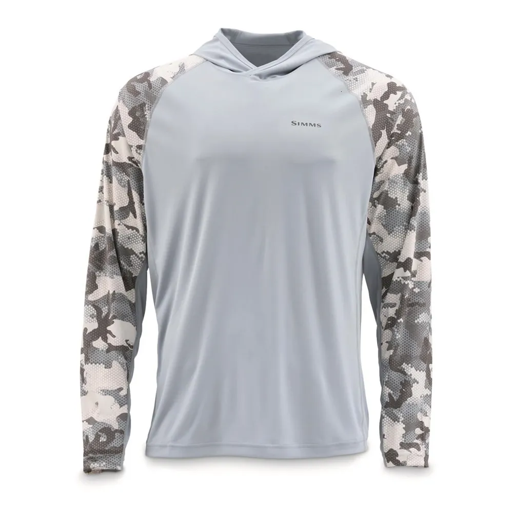 Simmsful Homme Peche Fishing Apparel: Long Sleeve Raglan Shirt With Sun  Protection And Hood For Outdoor Angling From Nian07, $16.87
