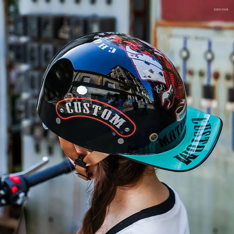 Retro Urban System Female Motorcycle Helmets With Safety Features Cool  Summer Baseball Cap For Kickboard And Electric Scooters From Qianxunya,  $67.98 | DHgate.Com
