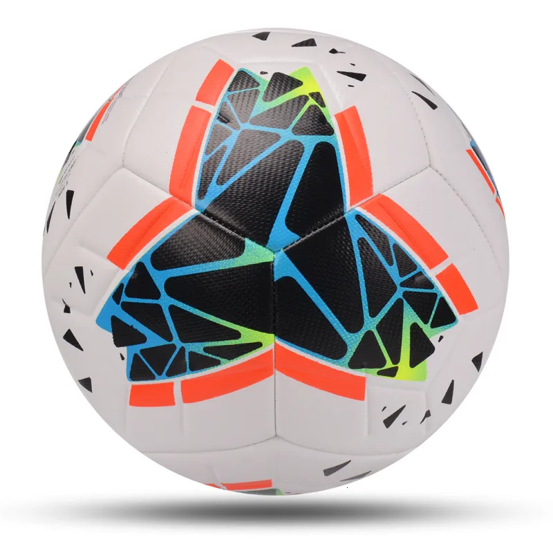 Balls est Match Soccer Ball Standard Size 5 Football Ball PU Material High Quality Sports League Training Balls futbol futebol 230203