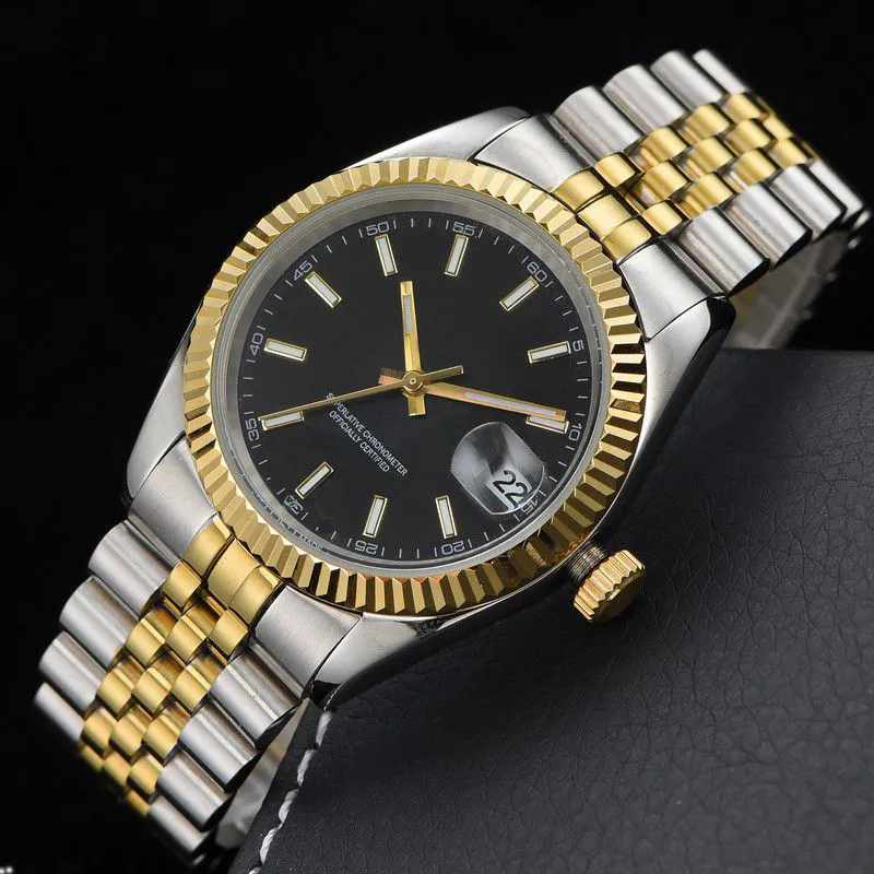 relógios de luxo feminino relógio de pulso de qualidade aaa 31/36/41 mm quartzo movimento automático aço inoxidável ouro amarelo à prova d'água Luminoso montre luxe DHgate