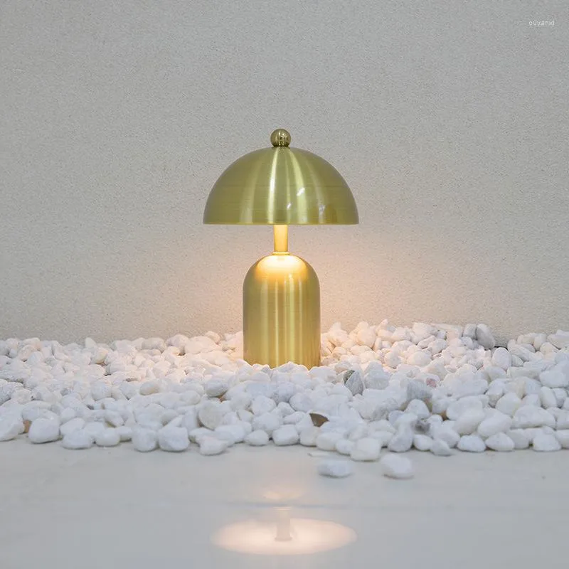 Table Lamps Home Deco Iron Purple Bedroom Ceramic Porcelain Crystal Light Lamp