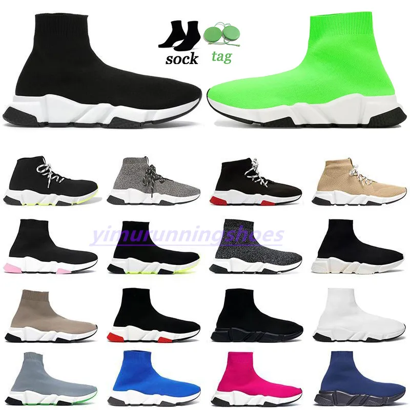 2022 Designer Lässige Laufschuhe Mann Geschwindigkeit Trainer Socke Stiefel Socken Boot Herren Damen Läufer Läufer Turnschuhe 36-45 Schuh Y6