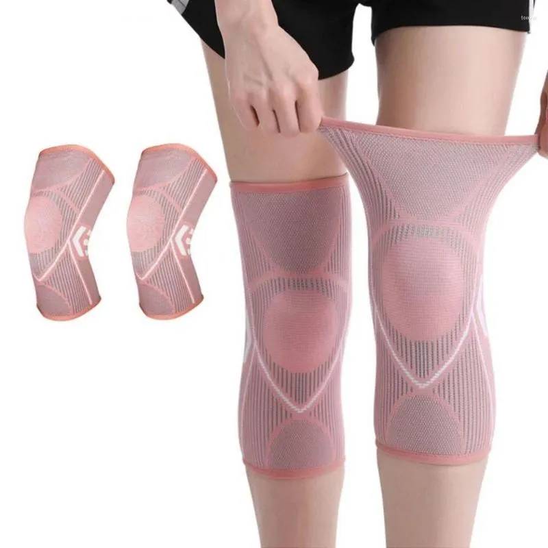 Knäskydd 1Pair Arthritis Sport Meniscus Compression Foges Stöd Brace Strap Ortics