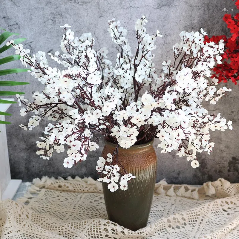 Декоративные цветы 1pc 50 см. Шелковые аксессуары для дыхания, Flores Artificiales para decoracion boda gypsophile fiori Artificiali на ла -декор