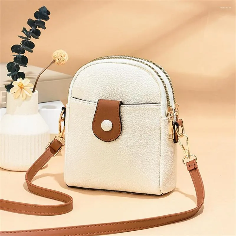 Evening Bags Women's Bag 2023 Trend Luxury Designer Women Shoulder Small Satchel Zipper Messenger Brand Purse And Wallet
