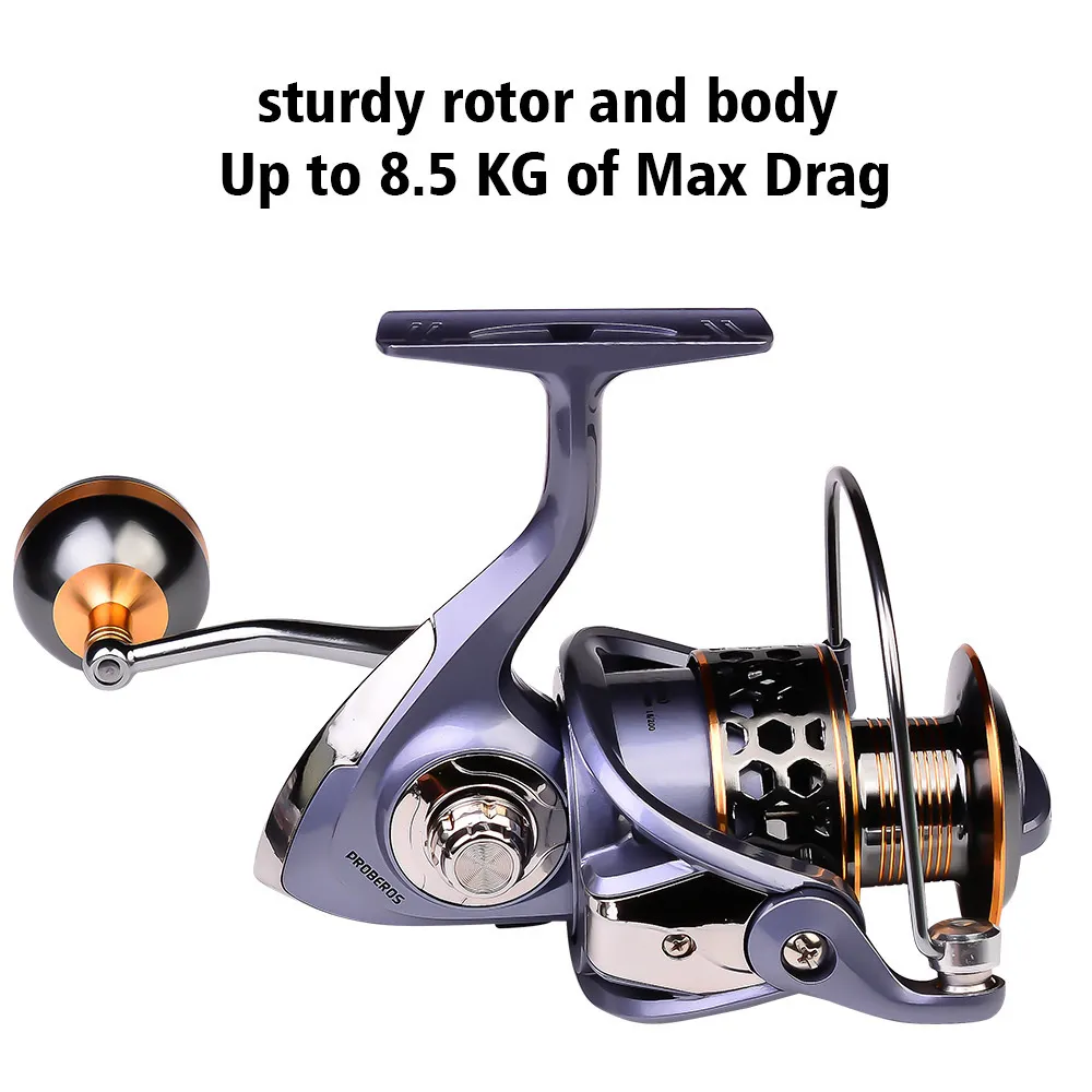 Saltwater Spinning Fishing Reel tsunami reels 1000 Sea Hot Wheel Freshwater Pesca Front Brake System Quality Max Drag 21KG Spool Fishing Coil tsunami reels