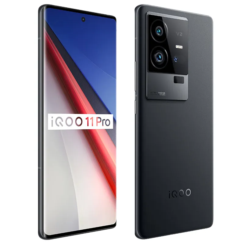 Originele Vivo IQOO 11 Pro 5G Mobiele telefoon SMART 12GB RAM 256 GB ROM Snapdragon 8 Gen2 50.0MP NFC Andriod 6.78 "144Hz 2K E6 Gebogen scherm Vingerafdruk ID Face Wake Cell Telefoon