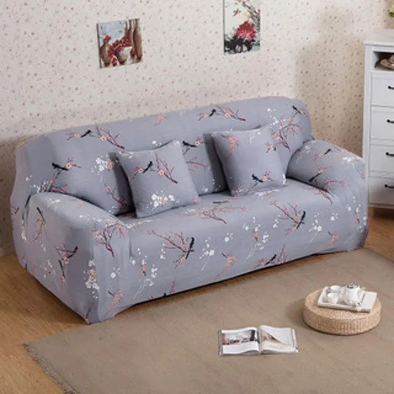 Stuhlhussen Stretch Sofabezug Wohnzimmer Kombination Möbelschutz 1/2/3/4 Sitzstuhl