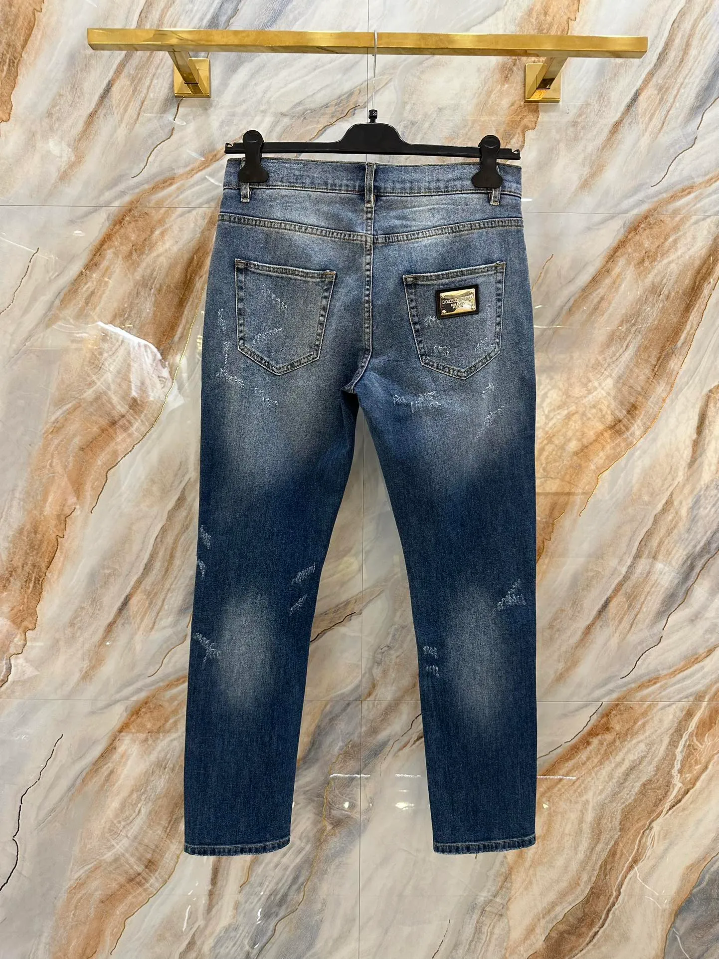 2023 Year Newest Model Mens Distressed Ripped Skinny Great Designer