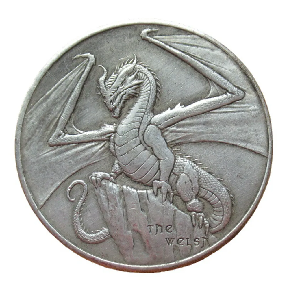 Hobo Coins USA Morgan Dragon Dragon Silver Copy Coins Metal Metal Gifts خاصة #0155