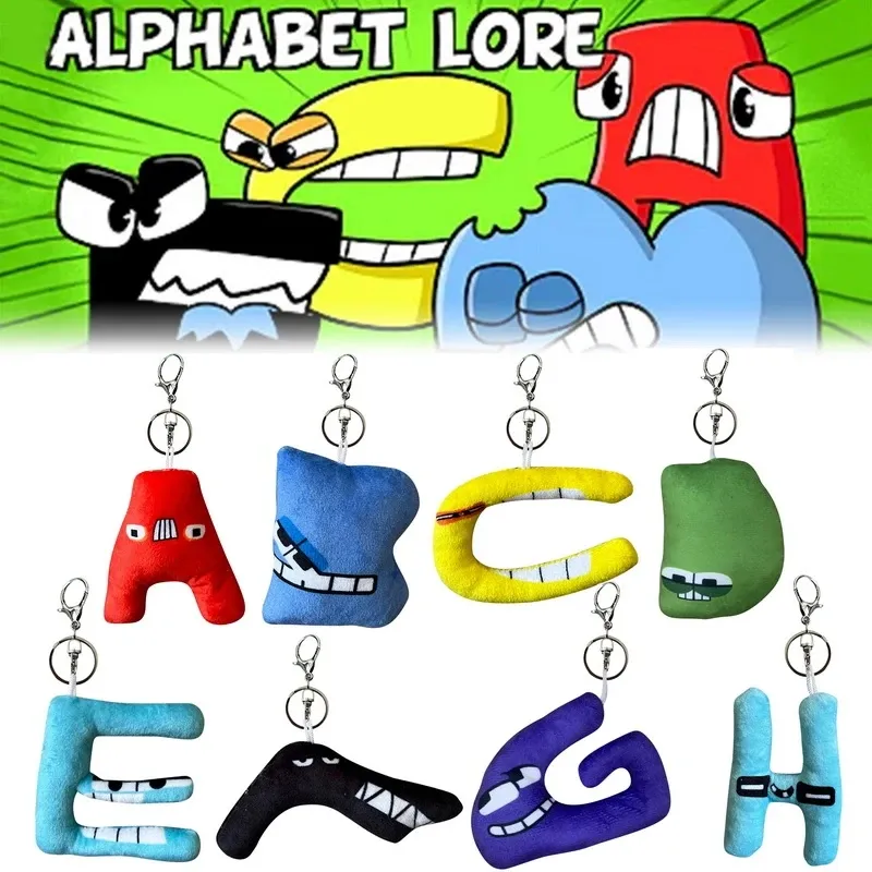 Presente De Bonecas De Pelúcia Alphabet Lore W Letters Figur