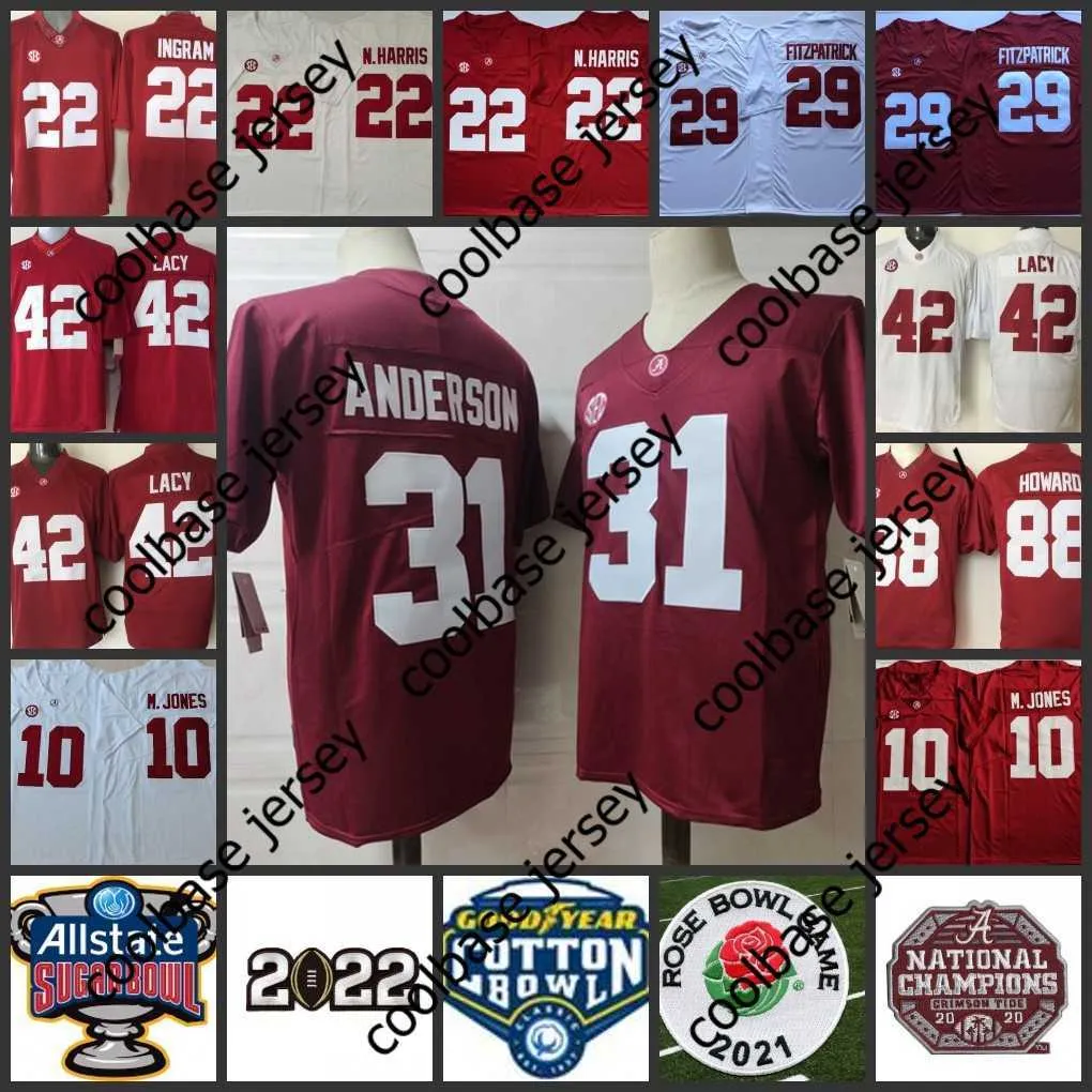 9 Bryce Young Jersey Mark Ingram Najee Harris 29 Minkah Fitzpatrick 31 Will Anderson Jr. 42 Eddie Lacy DeVonta Smith O. J. Howard 6 Blake