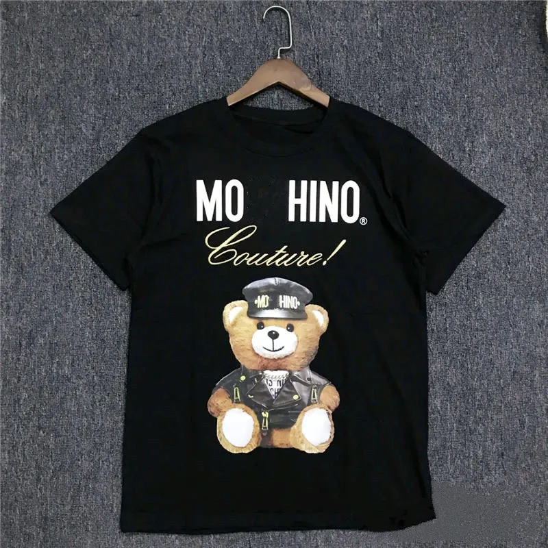 Modemärke herrar mode t-shirt designer mens ren bomull rund nackskjorta kort ärm mens och kvinnors avslappnade hip-hop gata tee moskva varumärkesdesigner t-shirt tee