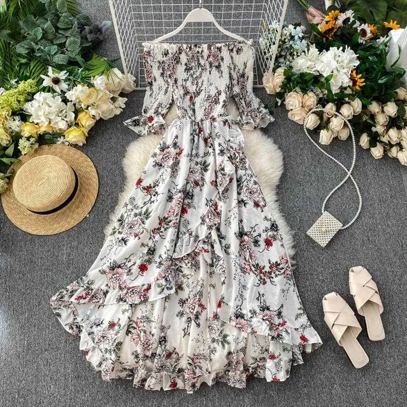 floral knee length dresses for women Plus-Size Knee-Length Print Party Dress 68557 Midnight Multi / 12W