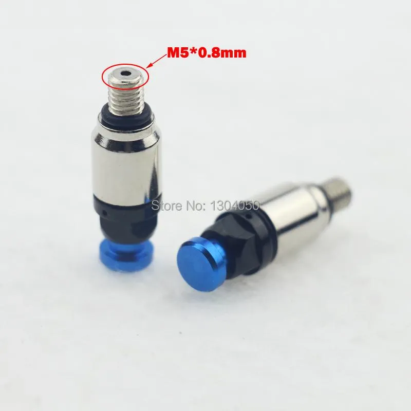 Système d'échappement de moto bleu M5 0.8mm soupape de décharge de purge de fourche avant ajustement KXF YZF CRF MX Dirt Pit Bike Motorcross