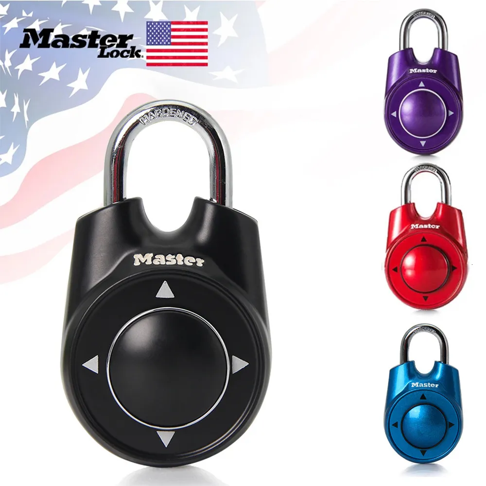 Smart Lock Master Lock Portable Combination Directional Password Padlock Gym School Health Club Security Locker Door Lock Multi Colors 230206