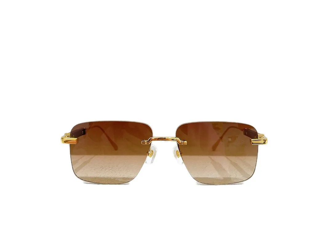 Damen-Sonnenbrille für Damen und Herren, Sonnenbrille für Herren, modischer Stil, schützt die Augen, UV400-Linse, mit zufälliger Box und Etui 0360