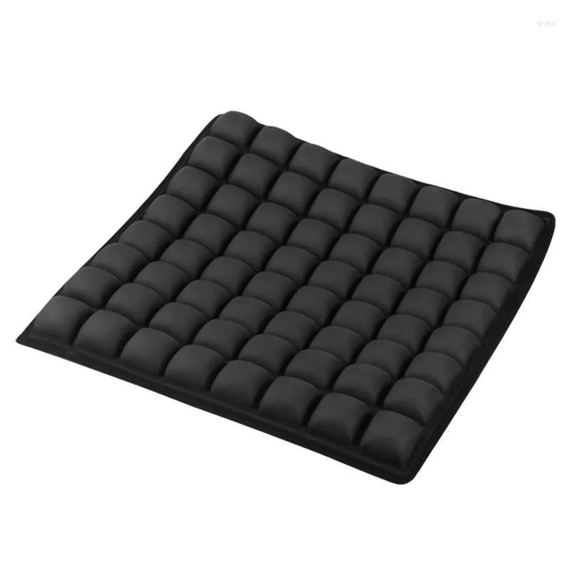 Travesseiro na almofada de assento de assento de ar resfriamento inflável para alívio de pressão 3D almofadas