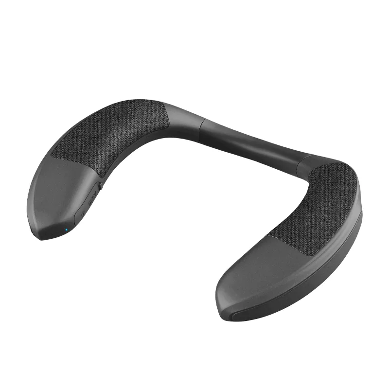 Cell Phone Speakers New Ear-Free Neck Wearable Speaker Portable Wireless Speaker With Microphone